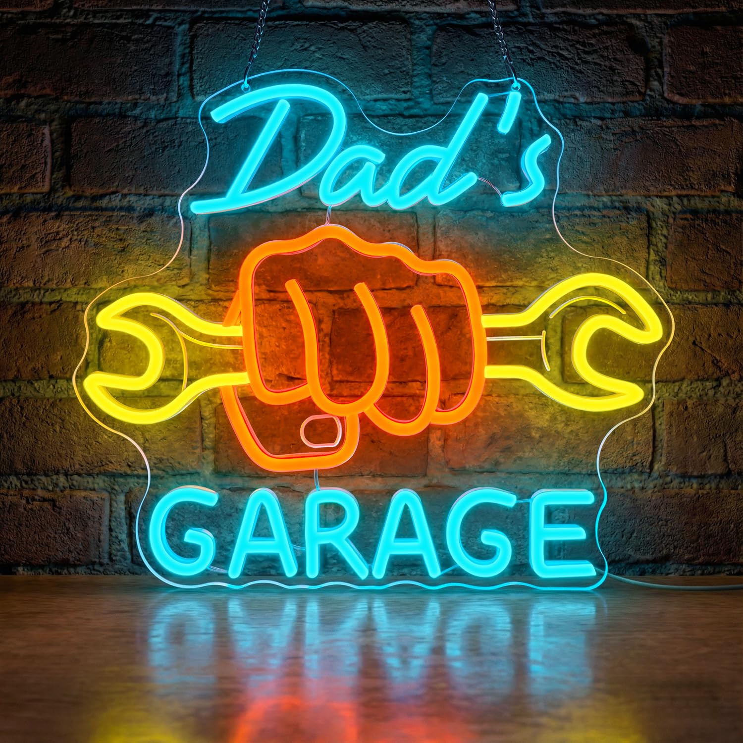 Dad’s Garage Neon Sign for Wal - Auto Repair Shop Design ulasan dan harga
