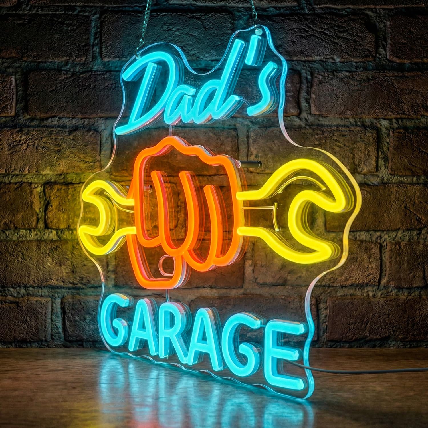 Dad’s Garage Neon Sign for Wal - Auto Repair Shop Design ulasan dan harga