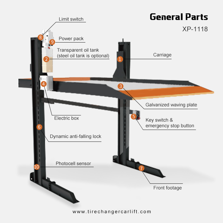 New Design Two-Post Car Parkin - Auto Repair Shop Design ulasan dan harga