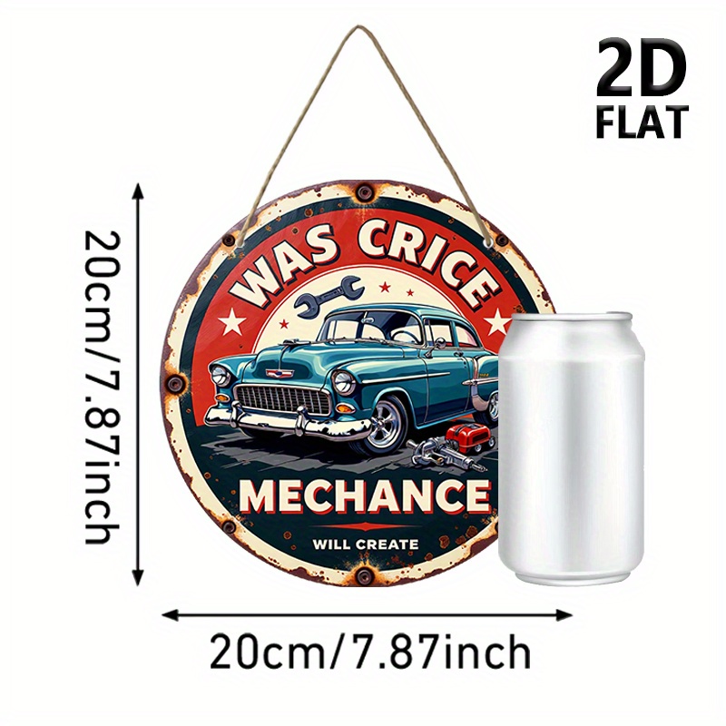 2D plane, retro auto repair sh - Auto Repair Shop Design ulasan dan harga