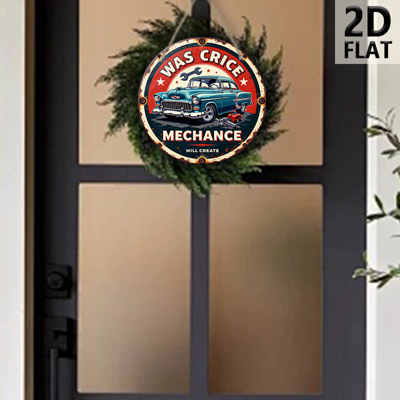 2D plane, retro auto repair sh - Auto Repair Shop Design ulasan dan harga