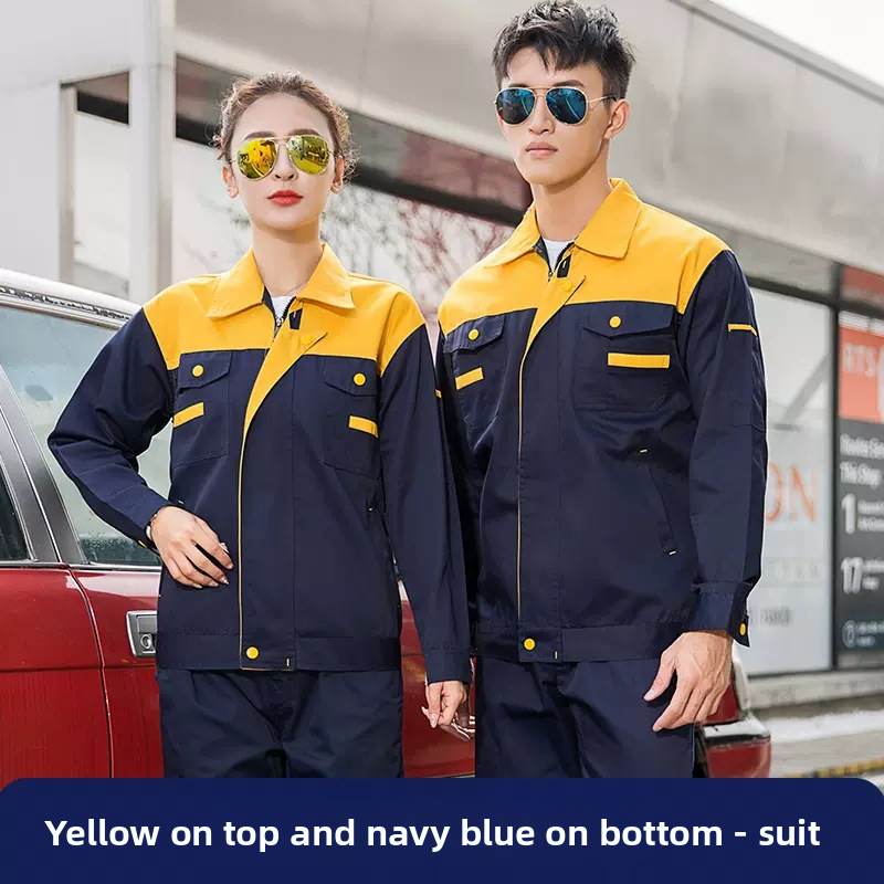 New men's work clothes suit lo - Auto Repair Shop Insurance ulasan dan harga